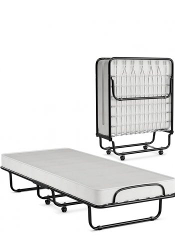 FOLDING BED WITH MATTRESS
